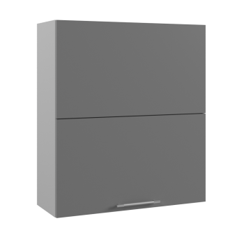 Арка ВПГПМ 800 шкаф верхний с подъемным механизмом высокий (Штукатурка серая/корпус Серый) в Боготоле - bogotol.mebel54.com | фото