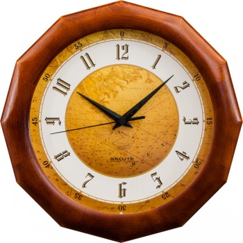 Часы настенные ДС-ДБ28-128 КАРТА в Боготоле - bogotol.mebel54.com | фото