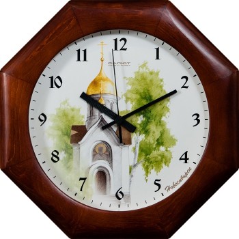 Часы настенные ДС-ВБ28-152 РУСЬ в Боготоле - bogotol.mebel54.com | фото