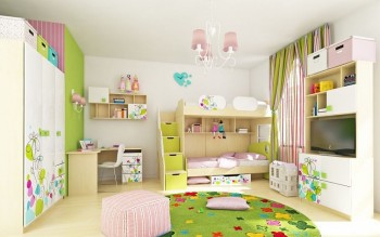 Детская комната Флёр (Белый/корпус Клен) в Боготоле - bogotol.mebel54.com | фото