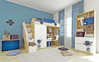 Детская комната Санни (Белый/корпус Клен) в Боготоле - bogotol.mebel54.com | фото