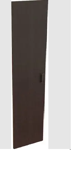 Дверь из ЛДСП к узкому стеллажу К-975. Ф Венге в Боготоле - bogotol.mebel54.com | фото