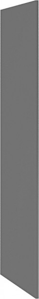 Фасад торцевой верхний Олива глянец ТПВ пенал (Белый глянец/высота 2336 мм) в Боготоле - bogotol.mebel54.com | фото