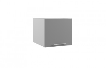 Корато ГВПГФ 500 шкаф верхний горизонтальный с фотопечатью высокий (Кварц черный/корпус Серый) в Боготоле - bogotol.mebel54.com | фото