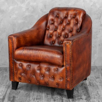 Кресло кожаное Элегант в Боготоле - bogotol.mebel54.com | фото