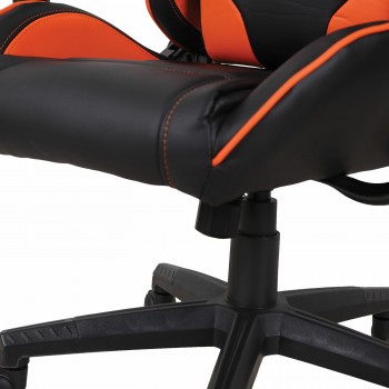 Кресло компьютерное BRABIX GT Racer GM-100 (черный, оранжевый) в Боготоле - bogotol.mebel54.com | фото