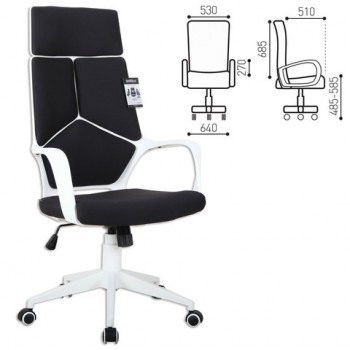Кресло офисное BRABIX Prime EX-515 (черная ткань) в Боготоле - bogotol.mebel54.com | фото