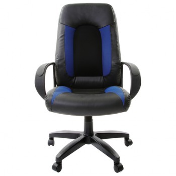 Кресло офисное BRABIX Strike EX-525 (сине-черный) в Боготоле - bogotol.mebel54.com | фото