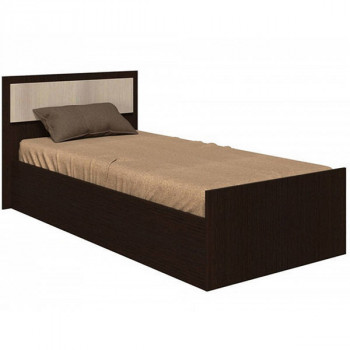Кровать 1,2 Фиеста (Венге/Дуб беленый) в Боготоле - bogotol.mebel54.com | фото