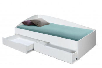 Кровать одинарная "Фея-3" (асимм.) (1900х800) в Боготоле - bogotol.mebel54.com | фото