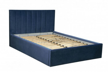 Кровать "Юнона" ш. 1600 (Н=1020мм) (ягуар нэви) в Боготоле - bogotol.mebel54.com | фото