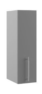 Квадро П 200 шкаф верхний (Железо/корпус Серый) в Боготоле - bogotol.mebel54.com | фото