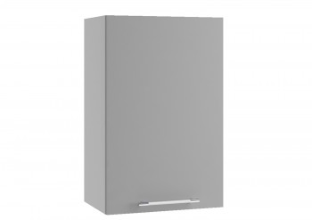 Лофт П 450 шкаф верхний (Штукатурка белая/корпус Серый) в Боготоле - bogotol.mebel54.com | фото
