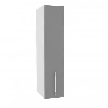 Лофт ВП 200 шкаф верхний высокий (Штукатурка белая/корпус Серый) в Боготоле - bogotol.mebel54.com | фото