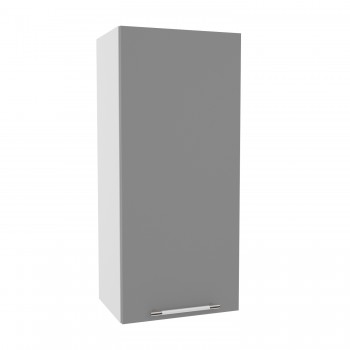 Лофт ВП 400 шкаф верхний высокий (Штукатурка белая/корпус Серый) в Боготоле - bogotol.mebel54.com | фото