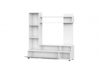 Мебель для гостиной "МГС 9" Белый / Цемент светлый в Боготоле - bogotol.mebel54.com | фото