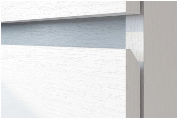 Модульная система "Токио" Пенал Белый текстурный / Белый текстурный в Боготоле - bogotol.mebel54.com | фото