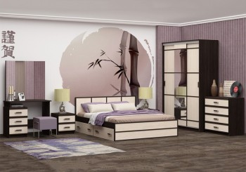 Модульная спальня Сакура в Боготоле - bogotol.mebel54.com | фото