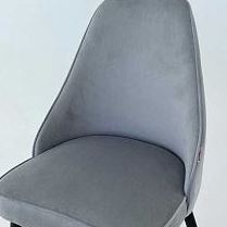 Набор стульев Милан 2 шт (серый велюр/белый) в Боготоле - bogotol.mebel54.com | фото