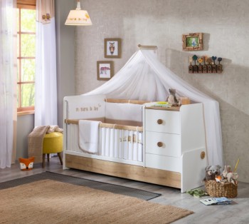 NATURA BABY Детская кровать-трансформер 2 20.31.1016.00 в Боготоле - bogotol.mebel54.com | фото