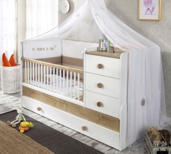 NATURA BABY Детская кровать-трансформер 20.31.1015.00 в Боготоле - bogotol.mebel54.com | фото