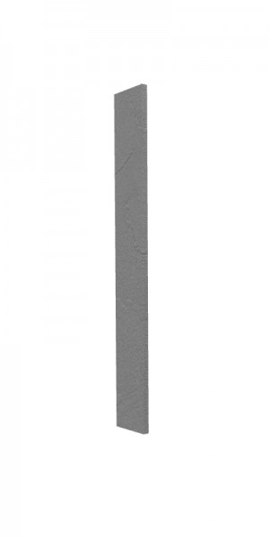 Панель торцевая (для шкафа верхнего торцевого высокого) ВПТ 400 Лофт (Штукатурка серая) в Боготоле - bogotol.mebel54.com | фото