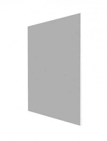 Панель торцевая С Ройс (для шкафов нижних) Белый софт в Боготоле - bogotol.mebel54.com | фото