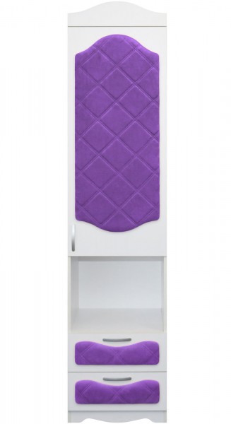 Пенал с ящиками серии Иллюзия 32 Фиолетовый в Боготоле - bogotol.mebel54.com | фото