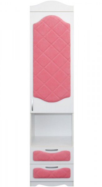Пенал с ящиками серии Иллюзия 89 Розовый в Боготоле - bogotol.mebel54.com | фото