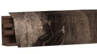 Плинтус LB-38, L=3000мм, мрамор бергамо темный в Боготоле - bogotol.mebel54.com | фото