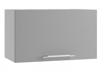 Ройс ПГ 600 Шкаф верхний горизонтальный (Графит софт/корпус Серый) в Боготоле - bogotol.mebel54.com | фото