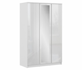 Шкаф 3-х дверный СБ-2493 Медея (Белый/Белый глянец) в Боготоле - bogotol.mebel54.com | фото