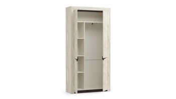 Шкаф для одежды 33.18 Лючия бетон в Боготоле - bogotol.mebel54.com | фото