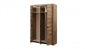 Шкаф для одежды "Лючия" (3-х дв.) (кейптаун/зеркало) в Боготоле - bogotol.mebel54.com | фото