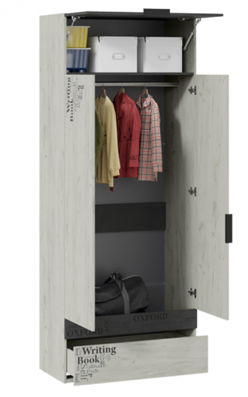Шкаф комбинированный для одежды «Оксфорд-2» в Боготоле - bogotol.mebel54.com | фото
