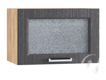 Шкаф Луксор ШВГС 500 (Клен серый/Дуб крафт золотой/верхний/горизонт/стекло) в Боготоле - bogotol.mebel54.com | фото