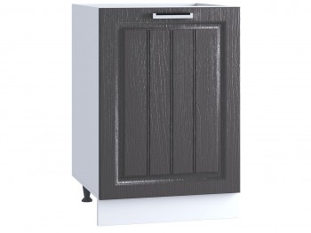 Шкаф нижний под мойку 500, ШНМ 500 (Клен серый/корпус белый) в Боготоле - bogotol.mebel54.com | фото