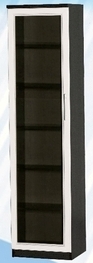 Шкаф средний со стеклодверью ДЛЯ ГОСТИНОЙ ШСС-450 Венге/Дуб выбеленный в Боготоле - bogotol.mebel54.com | фото