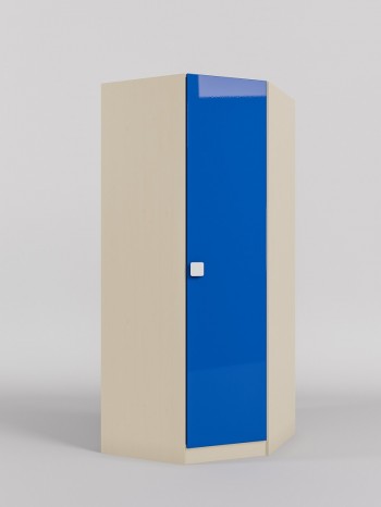Шкаф угловой (угловая секция) Скай люкс (Синий/корпус Клен) в Боготоле - bogotol.mebel54.com | фото