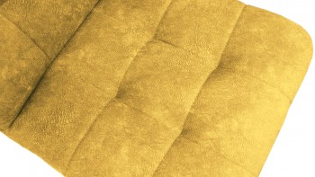 Стул «Аспен» К1С Черный муар/Микровелюр Wellmart Yellow в Боготоле - bogotol.mebel54.com | фото