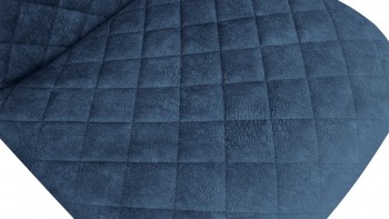 Стул «Ричи» К3 Черный муар/Микровелюр Wellmart Blue в Боготоле - bogotol.mebel54.com | фото