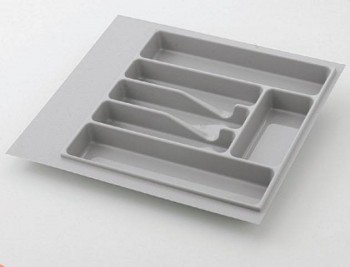 Вкладыш для кухонных принадлежностей, серый, Volpato 300 мм в Боготоле - bogotol.mebel54.com | фото